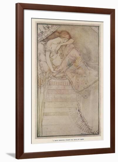 Princess and the Pea-Cecile Walton-Framed Photographic Print