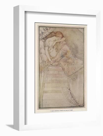 Princess and the Pea-Cecile Walton-Framed Photographic Print