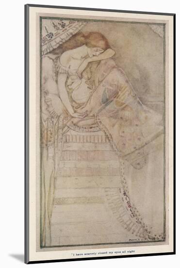 Princess and the Pea-Cecile Walton-Mounted Photographic Print