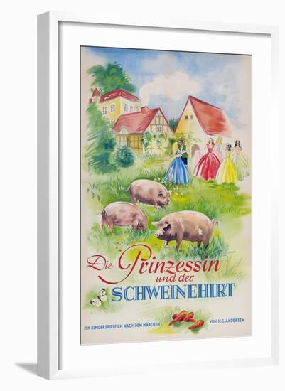 Princess and the Swineherd-null-Framed Art Print