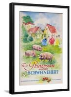 Princess and the Swineherd-null-Framed Art Print