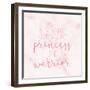 Princess and Warrior 2 V2-Kimberly Allen-Framed Art Print