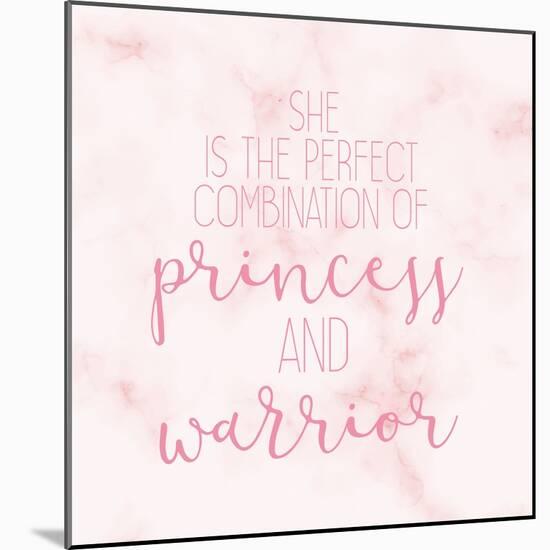 Princess and Warrior 2 V2-Kimberly Allen-Mounted Art Print