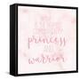 Princess and Warrior 2 V2-Kimberly Allen-Framed Stretched Canvas