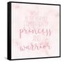 Princess and Warrior 2 V2-Kimberly Allen-Framed Stretched Canvas