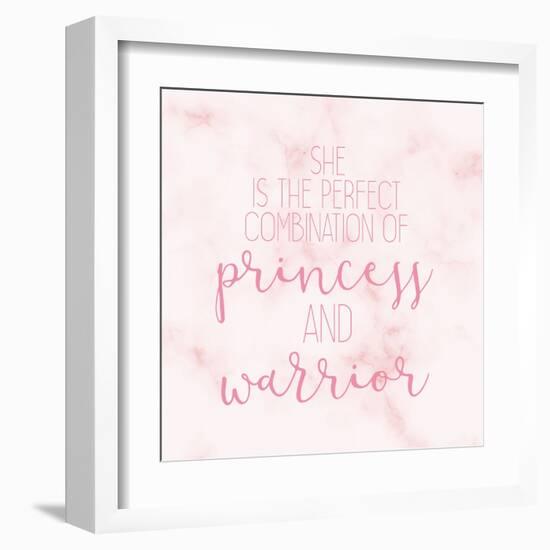Princess and Warrior 2 V2-Kimberly Allen-Framed Art Print