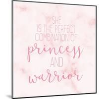 Princess and Warrior 2 V2-Kimberly Allen-Mounted Art Print