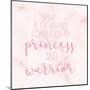 Princess and Warrior 2 V2-Kimberly Allen-Mounted Art Print