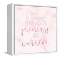 Princess and Warrior 2 V2-Kimberly Allen-Framed Stretched Canvas