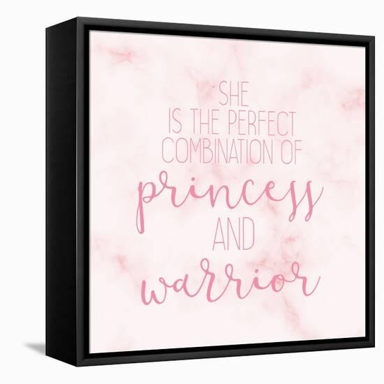 Princess and Warrior 2 V2-Kimberly Allen-Framed Stretched Canvas