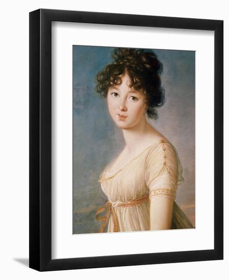 Princess Aniela Angelique Czartoryska Nee Radziwill, 1802-Elisabeth Louise Vigee-LeBrun-Framed Giclee Print