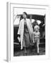 Princess Anne at Four Years Old Arriving with Queen Elizabeth at a Horse Show May 1955-null-Framed Photographic Print