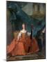 Princess Anne Henriette of France (1727-175)-Jean-Marc Nattier-Mounted Giclee Print