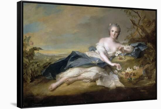 Princess Anne Henriette of France (1727-175)-Jean-Marc Nattier-Framed Stretched Canvas