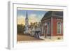 Princess Anne Street, Fredericksburg, Virginia-null-Framed Art Print