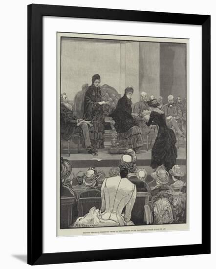 Princess Beatrice Presenting Prizes to the Students of the Bloomsbury Female School of Art-Henry Stephen Ludlow-Framed Giclee Print