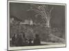 Princess Beatrice's Birthday at Grasse, Illuminations and Fireworks at the Grand Hotel-Amedee Forestier-Mounted Giclee Print