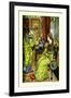 Princess Bell-Etoile, Tempted by Teintise, c.1878-Walter Crane-Framed Art Print