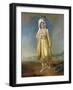 Princess Caraboo of Javasu (Mary Baker), 1817-Edward Bird-Framed Giclee Print