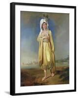 Princess Caraboo of Javasu (Mary Baker), 1817-Edward Bird-Framed Giclee Print