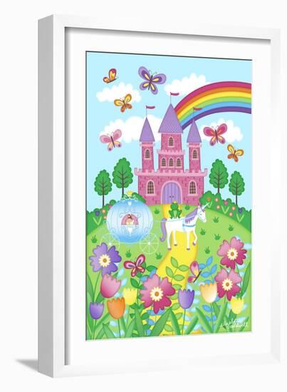 Princess Castle-Elizabeth Caldwell-Framed Giclee Print