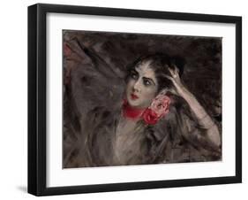 Princess Catherine Radziwill, Née Katarzyna Rzewuska-Giovanni Boldini-Framed Giclee Print