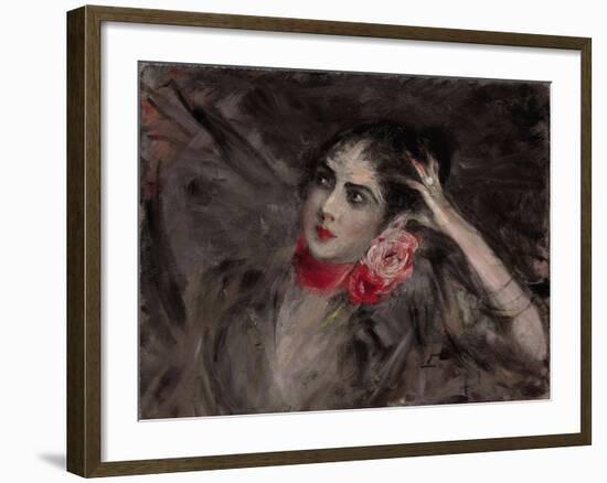 Princess Catherine Radziwill, Née Katarzyna Rzewuska-Giovanni Boldini-Framed Giclee Print