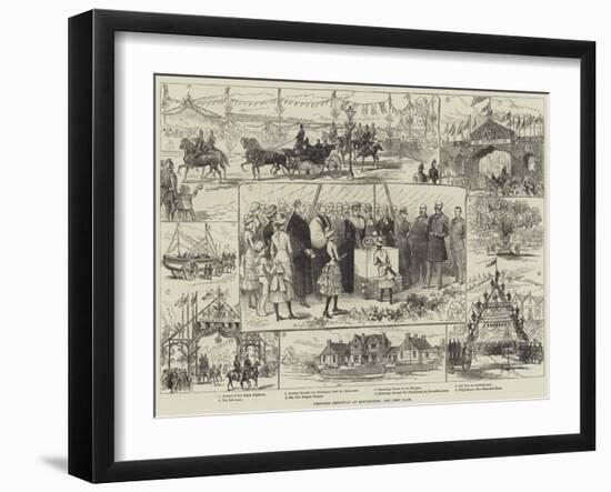 Princess Christian at Eastbourne-null-Framed Giclee Print