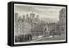 Princess Christian Unveiling a Statue of the Queen at the Royal Holloway College, Egham-null-Framed Stretched Canvas