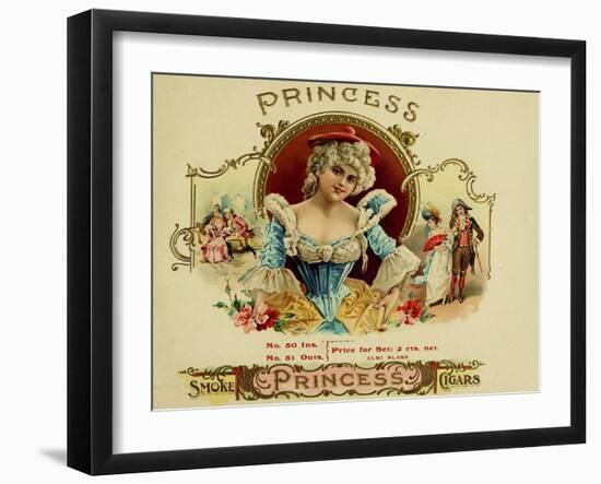 Princess Cig-null-Framed Giclee Print