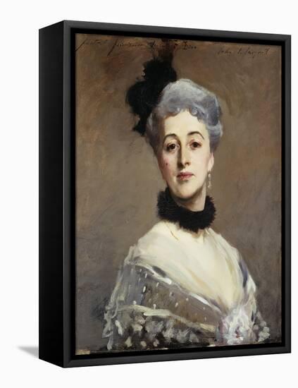 Princess de Beaumont-John Singer Sargent-Framed Stretched Canvas