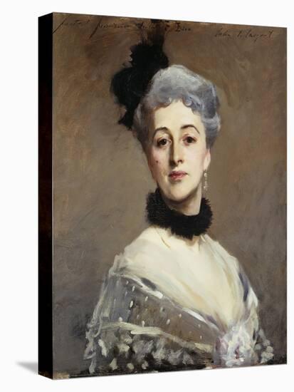 Princess de Beaumont-John Singer Sargent-Stretched Canvas