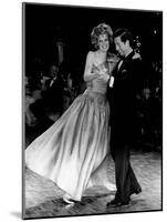 Princess Diana and Prince Charles Dancing Together in Government House-null-Mounted Photographic Print