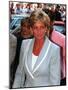 Princess Diana Arrives at the English National Ballet in South Kensington For a Informal Lunch-null-Mounted Photographic Print