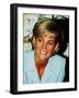 Princess Diana at Brompton Hospital to Highlight Cystic Fibrosis Week-null-Framed Photographic Print