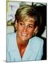 Princess Diana at Brompton Hospital to Highlight Cystic Fibrosis Week-null-Mounted Photographic Print