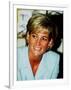 Princess Diana at Brompton Hospital to Highlight Cystic Fibrosis Week-null-Framed Photographic Print