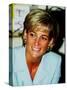 Princess Diana at Brompton Hospital to Highlight Cystic Fibrosis Week-null-Stretched Canvas