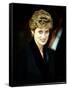 Princess Diana at the Relaunch of Birthright Charity November 1993-null-Framed Stretched Canvas