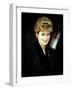 Princess Diana at the Relaunch of Birthright Charity November 1993-null-Framed Photographic Print