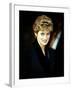 Princess Diana at the Relaunch of Birthright Charity November 1993-null-Framed Photographic Print