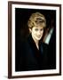Princess Diana at the Relaunch of Birthright Charity November 1993-null-Framed Photographic Print