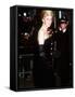 Princess Diana at the Royal Premiere of Dangerous Liaisons in London March 1989-null-Framed Stretched Canvas