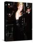 Princess Diana at the Royal Premiere of Dangerous Liaisons in London March 1989-null-Stretched Canvas