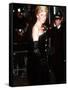 Princess Diana at the Royal Premiere of Dangerous Liaisons in London March 1989-null-Framed Stretched Canvas