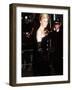 Princess Diana at the Royal Premiere of Dangerous Liaisons in London March 1989-null-Framed Photographic Print