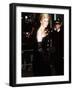 Princess Diana at the Royal Premiere of Dangerous Liaisons in London March 1989-null-Framed Photographic Print