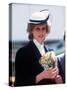 Princess Diana at Warrington May 1984-null-Stretched Canvas