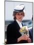 Princess Diana at Warrington May 1984-null-Mounted Photographic Print