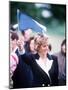 Princess Diana Attending a Pentathlon Near Windsor July 1988-null-Mounted Photographic Print